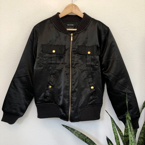 PLT Kourtney Kardashian Bomber Jacket | S - Picture 2 of 8